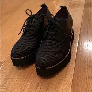 United Nude black platform shoe size 7